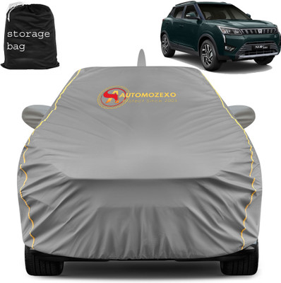 AUTOMOZEXO Car Cover For Mahindra XUV 300 (With Mirror Pockets)(Grey)