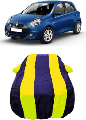 Wegather Car Cover For Renault Pulse Diesel RxL (With Mirror Pockets)(Yellow)