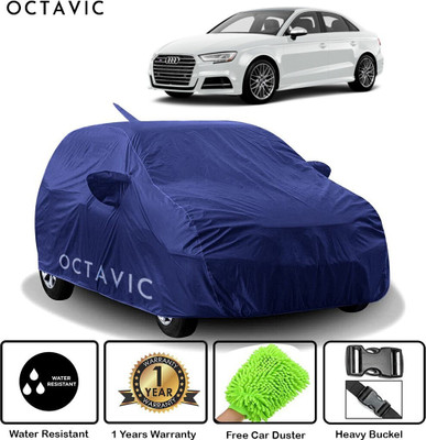 APNEK Car Cover For Maruti S3 (With Mirror Pockets)(Blue)