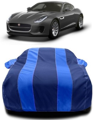 Autoprime Car Cover For Jaguar F-Type 5.0 Coupe SVR Petrol (With Mirror Pockets)(Blue, Blue)