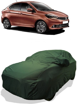 Coxtor Car Cover For Tata Tigor AMT 1.2 Revotron XZA (With Mirror Pockets)(Green)