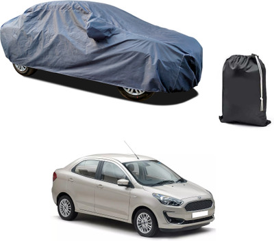 PAGORA Car Cover For Ford Aspire (With Mirror Pockets)(Grey, For 2019, 2020, 2021, 2022, 2023 Models)