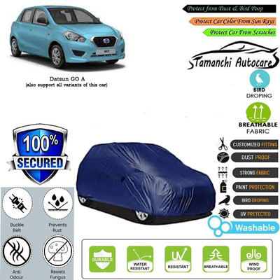 Tamanchi Autocare Car Cover For Datsun GO A(Blue)