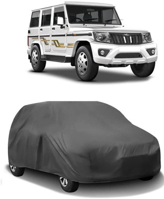ARNEJA Car Cover For Mahindra Bolero (Without Mirror Pockets)(Grey)