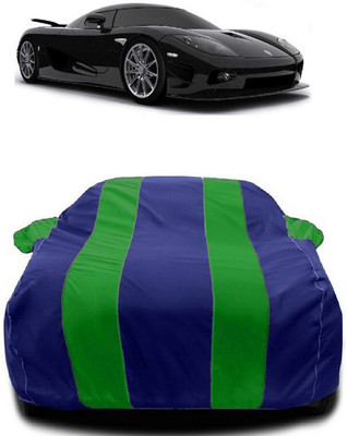 Autoprime Car Cover For Koenigsegg CCR 4.6L V8 (With Mirror Pockets)(Green, Blue)