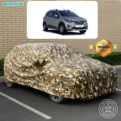 CODOKI Car Cover For Renault Triber RXL (With Mirror Pockets)(Yellow, Multicolor)