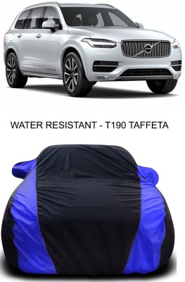 Furious3D Car Cover For Volvo XC90 (With Mirror Pockets)(Black, Blue)