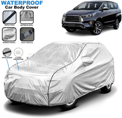 Grizzly Car Cover For Toyota Innova Crysta, Innova Crysta 2.4 G MT, Innova Crysta 2.4 G MT 8 STR Diesel, Innova Crysta 2.4 G MT 8S, Innova Crysta 2.4 G MT Diesel, Innova Crysta 2.4 G Plus MT 8 STR Diesel, Innova Crysta 2.4 G Plus MT Diesel, Innova Crysta 2.4 GX AT 8 STR Diesel, Innova Crysta 2.4 GX 
