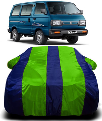 AXLOZ Car Cover For Maruti Suzuki Omni (With Mirror Pockets)(Multicolor)