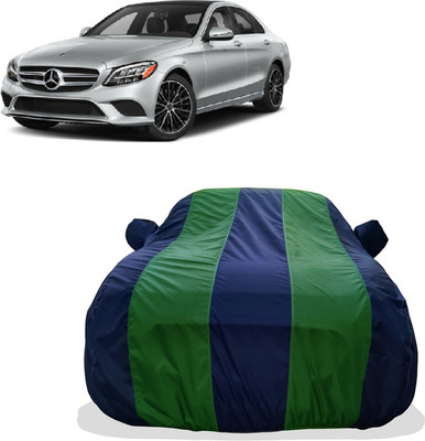 Tricway Car Cover For Mercedes Benz C-Class 520 DCI (With Mirror Pockets)(Green)