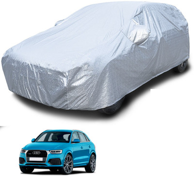 Euro Care Car Cover For Audi Q3 (With Mirror Pockets)(Silver)