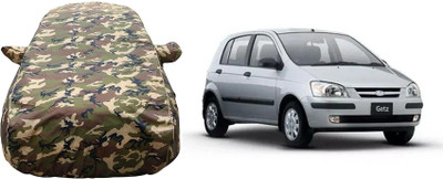 ATBROTHERS Car Cover For Hyundai Getz (With Mirror Pockets)(Multicolor)