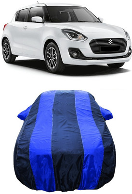 Wegather Car Cover For Maruti Suzuki Swift AMT ZDI (With Mirror Pockets)(Blue)