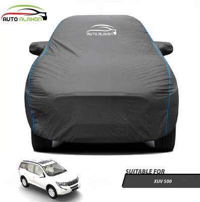 AUTO ALAXON Car Cover For Mahindra XUV 500 (With Mirror Pockets)(Black)