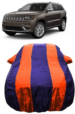 Wegather Car Cover For Jeep Grand Cherokee Limited 4X4 (With Mirror Pockets)(Orange)