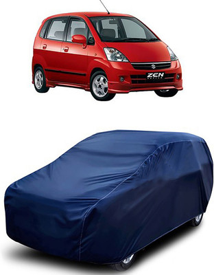 MoTRoX Car Cover For Maruti Suzuki Zen (Without Mirror Pockets)(Blue)