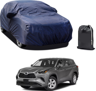 PAGORA Car Cover For Toyota Highlander (With Mirror Pockets)(Blue)