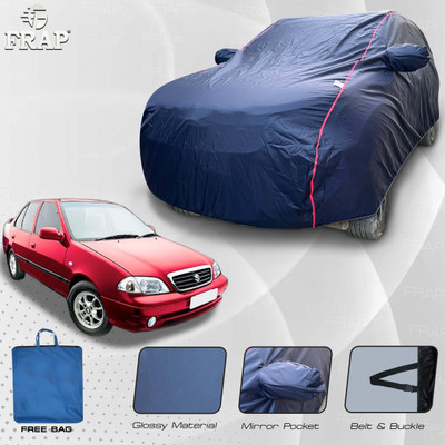 Frap Car Cover For Maruti Suzuki Esteem, Esteem AX, Esteem D, Esteem LX, Esteem VX (With Mirror Pockets)(Blue, Red)