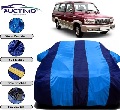 AUCTIMO Car Cover For Toyota Qualis (With Mirror Pockets)(Multicolor)