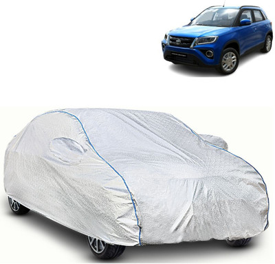 FAUXFUR Car Cover For Toyota Urban Cruiser (With Mirror Pockets)(Silver)