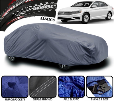 ALMICS Car Cover For Volkswagen Jetta (With Mirror Pockets)(Grey)