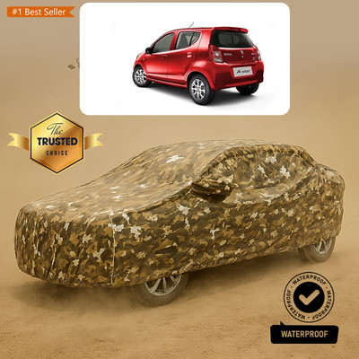 PAGORA Car Cover For Maruti A-Star ABS (With Mirror Pockets)(Yellow)