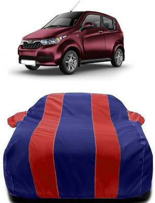 Autoprime Car Cover For Mahindra e2oPlus P6 (With Mirror Pockets)(Red, Blue)