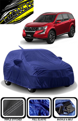 FRONCH Car Cover For Mahindra XUV 500 (With Mirror Pockets)(Blue)