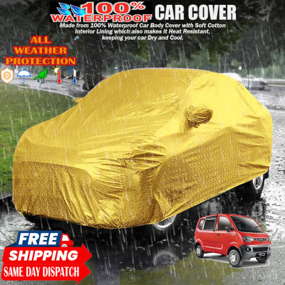 Tamanchi Autocare Car Cover For Mahindra Jeeto(Gold)