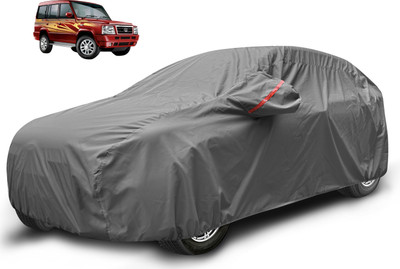 Auto Hub Car Cover For Tata Sumo Gold (With Mirror Pockets)(Grey)