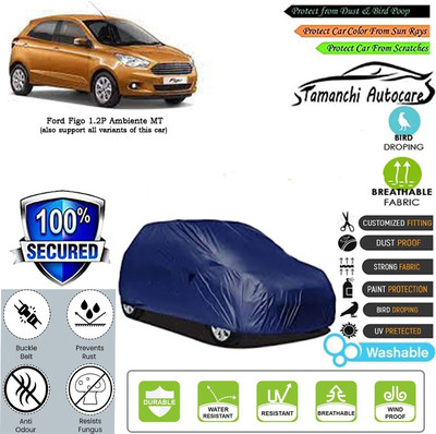 Tamanchi Autocare Car Cover For Ford Figo 1.2P Ambiente MT(Blue)