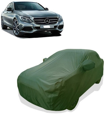 Tricway Car Cover For Mercedes Benz C-Class C220 CGI Avantgarde (With Mirror Pockets)(Green)