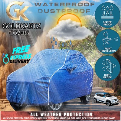 GOLDKARTZ Car Cover For Mahindra Bolero (With Mirror Pockets)(Blue)