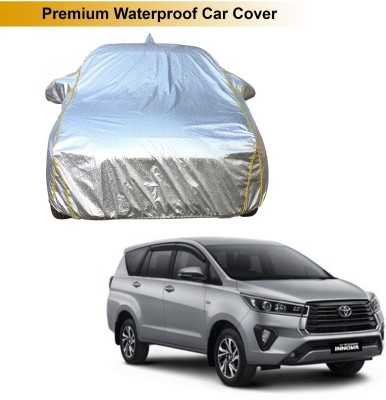 Love Me Car Cover For Toyota Innova (With Mirror Pockets)(Silver, Yellow, For 2008, 2009, 2010, 2011, 2012, 2013, 2014, 2015, 2016, 2017, 2018, 2019, 2020, 2021, 2022, 2023 Models)