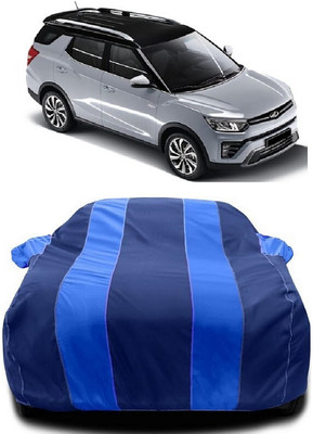 Autoprime Car Cover For Mahindra XUV400 (With Mirror Pockets)(Blue, Blue)