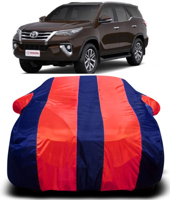 S Shine Max Car Cover For Toyota Fortuner (With Mirror Pockets)(Multicolor)