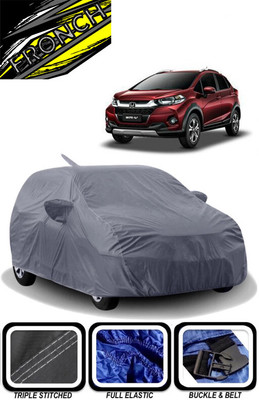 FRONCH Car Cover For Honda WRV, WRV Edge Edition i-VTEC S Petrol (With Mirror Pockets)(Grey)