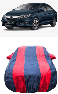 Wegather Car Cover For Honda City Facelift(Red)