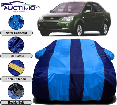 AUCTIMO Car Cover For Ford Fiesta (With Mirror Pockets)(Multicolor)