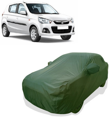 Tricway Car Cover For Maruti Suzuki Alto K10 VXI (With Mirror Pockets)(Green)