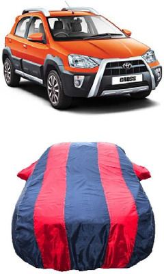 Wegather Car Cover For Toyota Etios Cross(Red)