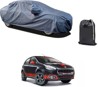 CODOKI Car Cover For Fiat Abarth Punto (With Mirror Pockets)(Grey, For 2019, 2020, 2021, 2022, 2023 Models)