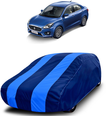 MoTRoX Car Cover For Maruti Suzuki Swift Dzire (Without Mirror Pockets)(Blue, Blue)