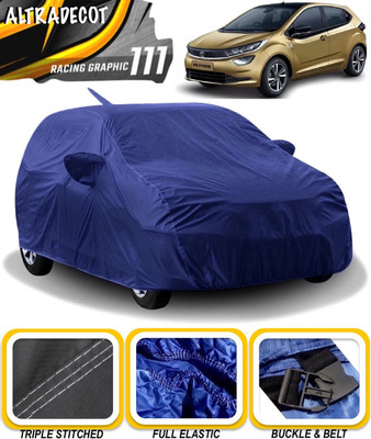 ALTRADECOT Car Cover For Tata Altroz (With Mirror Pockets)(Blue)