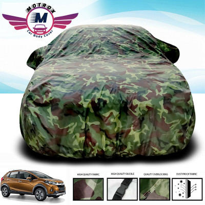 MoTRoX Car Cover For Honda WR-V (Without Mirror Pockets)(Green)