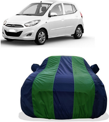 Tricway Car Cover For Hyundai i10 Sportz 1.1L (With Mirror Pockets)(Green)