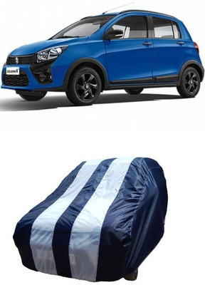 ATBROTHERS Car Cover For Maruti Suzuki CelerioX AMT ZXI (Without Mirror Pockets)(White, Blue)