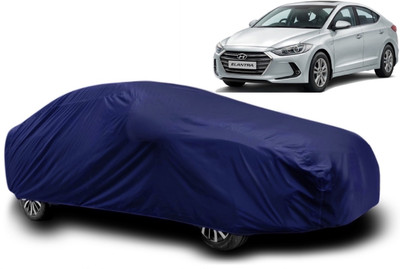 KULTEX Car Cover For Hyundai Elantra (With Mirror Pockets)(Blue)