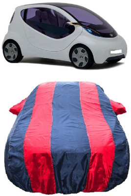 Wegather Car Cover For Tata pixel (With Mirror Pockets)(Red)
