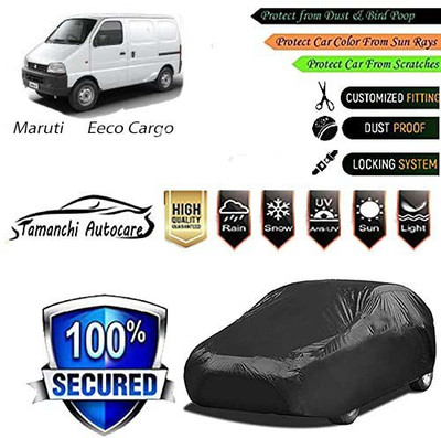 Tamanchi Autocare Car Cover For Maruti Eeco(Black, For 2022 Models)
